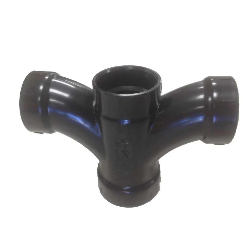 2" x 1-1/2" x 1-1/2" x 1-1/2" x 1-1/2" Figure 5 Tee ABS, Black Finish