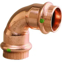 Viega 79560 1-1/4" FTP x 1-1/4" ProPress Copper 90 Degrees Elbow