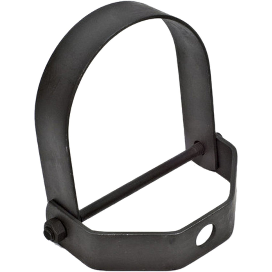 2" Adjustable Clevis Hanger for Pipes, Black Carbon Steel