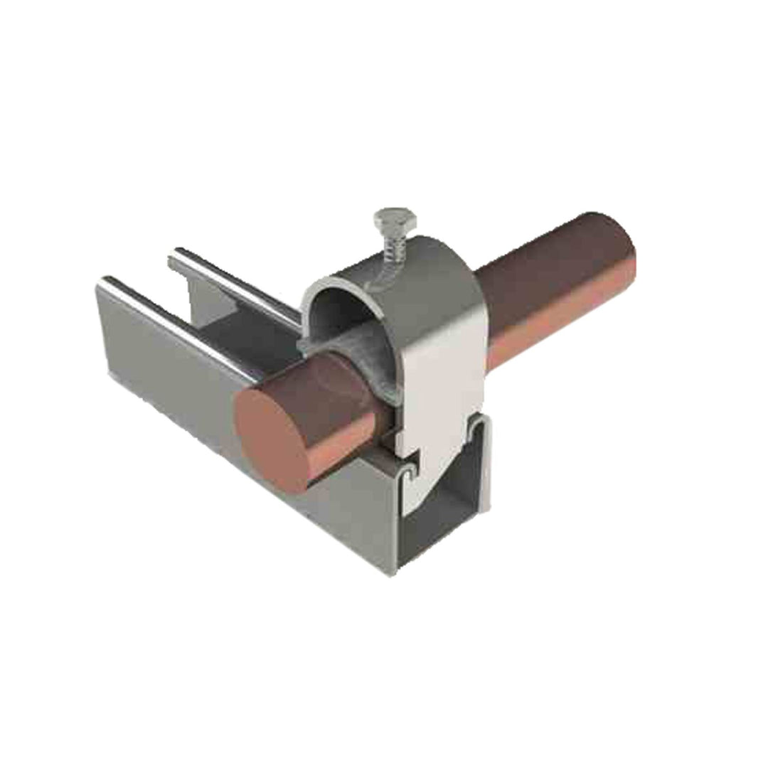 Unistrut 1-Inch Pipe Clamps, Zink Plated