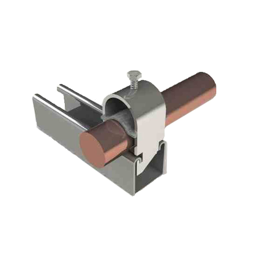 Unistrut 1-Inch Pipe Clamps, Zink Plated