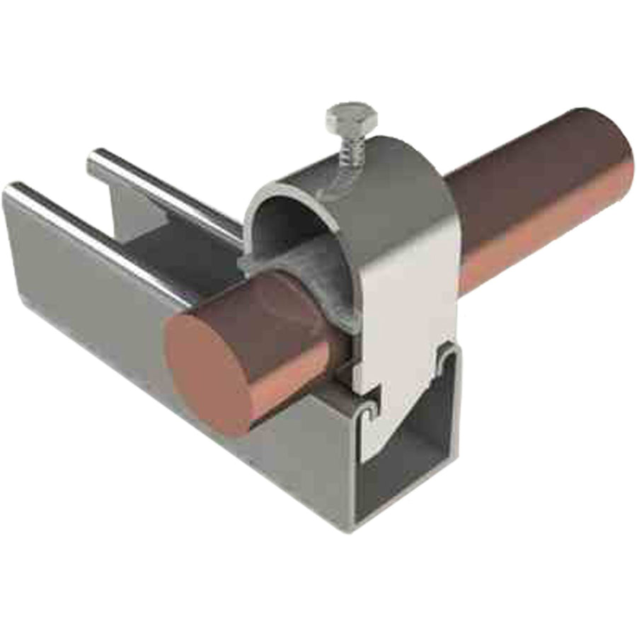 Unistrut 1-1/2 Inch Pipe Clamps, Zink Plated