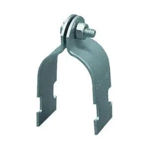 Unistrut 1/2 Inch Pipe Clamps, Zink Plated