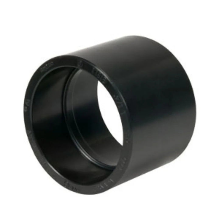2" ABS DWV (Drain Waste and Vent) Coupling - Hub x Hub