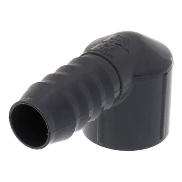 PETL34BT 3/4" Poly Insert Elbow Barb x FIP