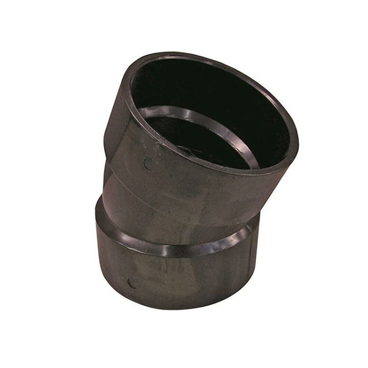 2" ABS DWV (Drain Waste and Vent) 22-1/2-Degree Elbow - Hub x Hub