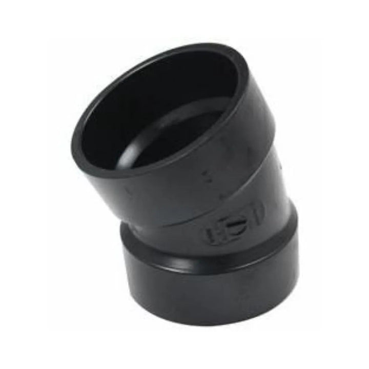 2" ABS DWV (Drain Waste and Vent) 22-1/2-Degree Elbow - Hub x Hub