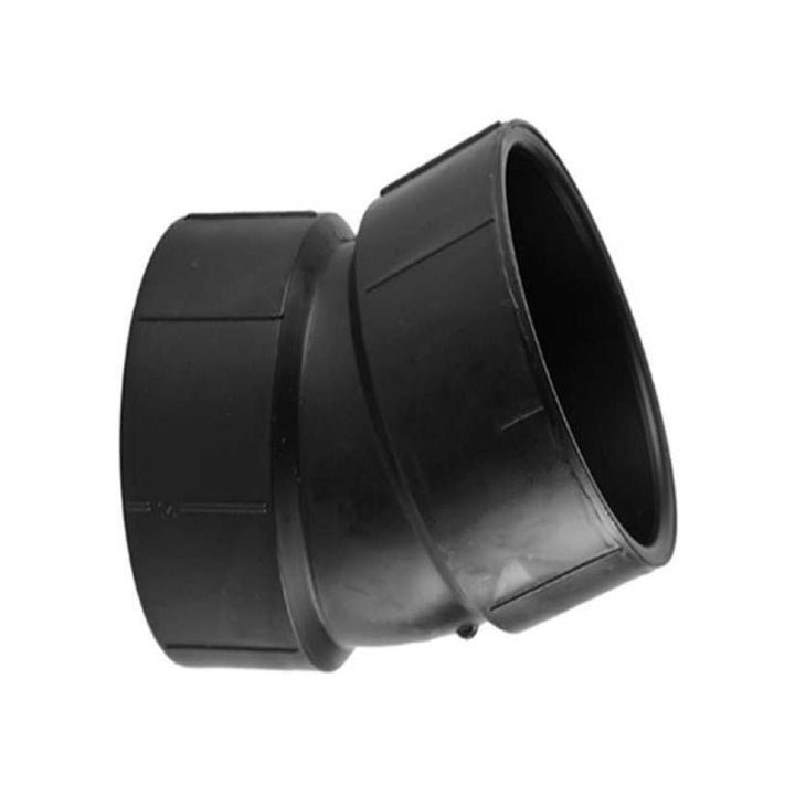 2" ABS DWV (Drain Waste and Vent) 22-1/2-Degree Elbow - Hub x Hub