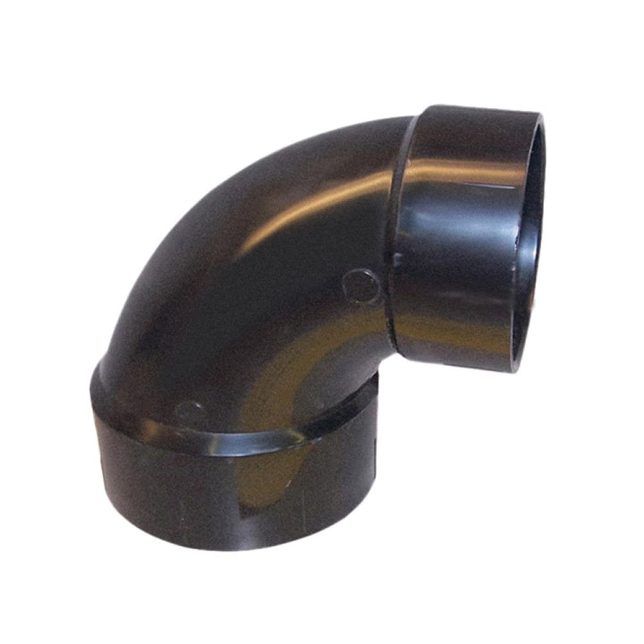 4" x 3" ABS DWV (Drain Waste and Vent) 90-Degree Closet Elbow Reducer - Hub x Hub