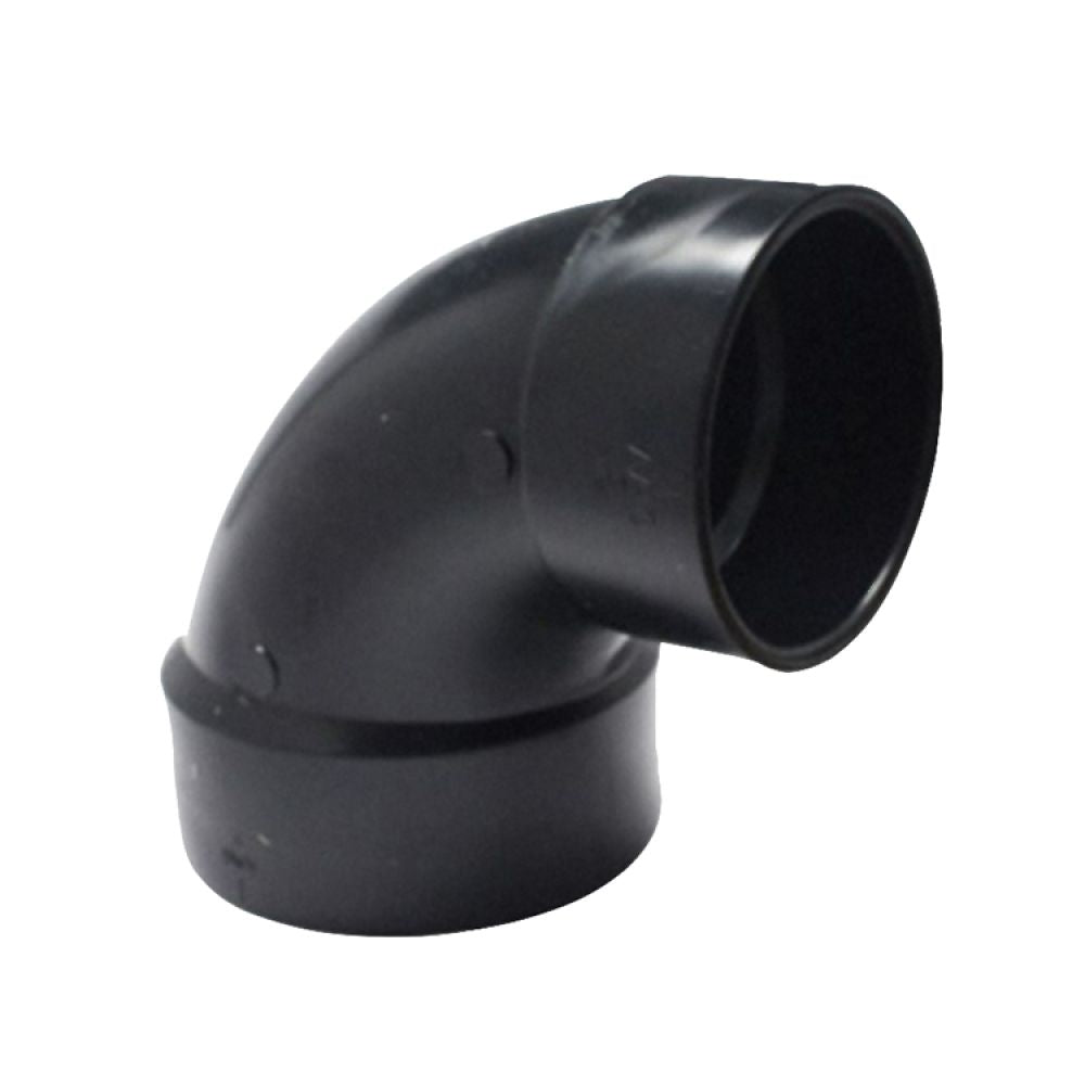 4" x 3" ABS DWV (Drain Waste and Vent) 90-Degree Closet Elbow Reducer - Hub x Hub