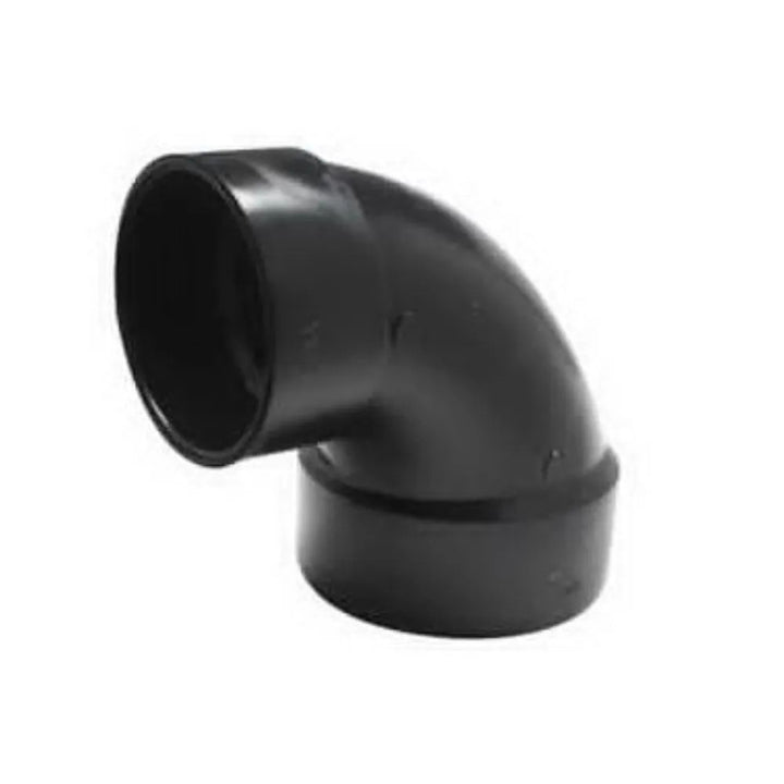 4" x 3" ABS DWV (Drain Waste and Vent) 90-Degree Closet Elbow Reducer - Hub x Hub