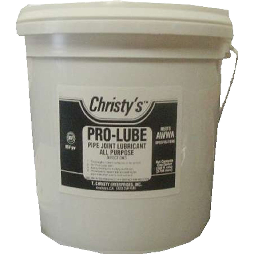 Christy's Pro-Lube Pipe Joint Lubricant, All Purpose, Water Based, 1 Gallon