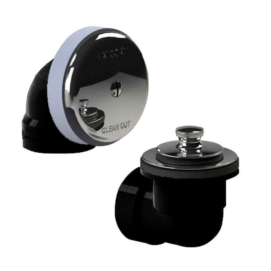 Watco 601-PP-ABS-CP Push Pull Bath Waste - Chrome Plated