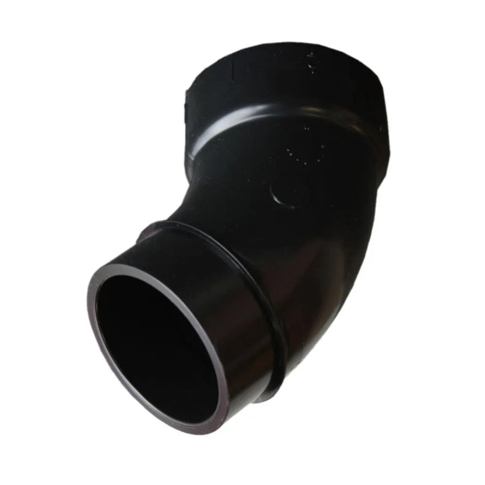 2" ABS DWV (Drain Waste and Vent) 45-Degree Street Elbow - Spigot x Hub