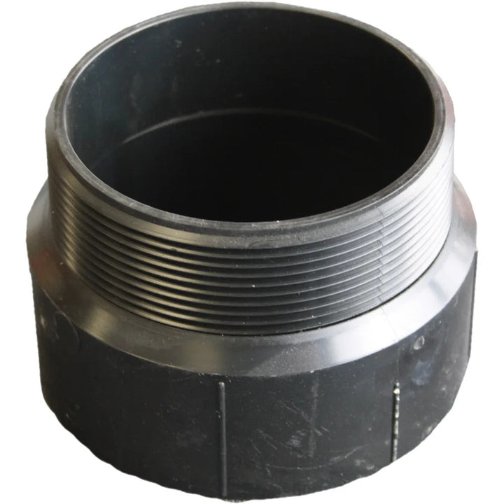 2-Inch Male Adapter, Threaded Connection, ABS Construction