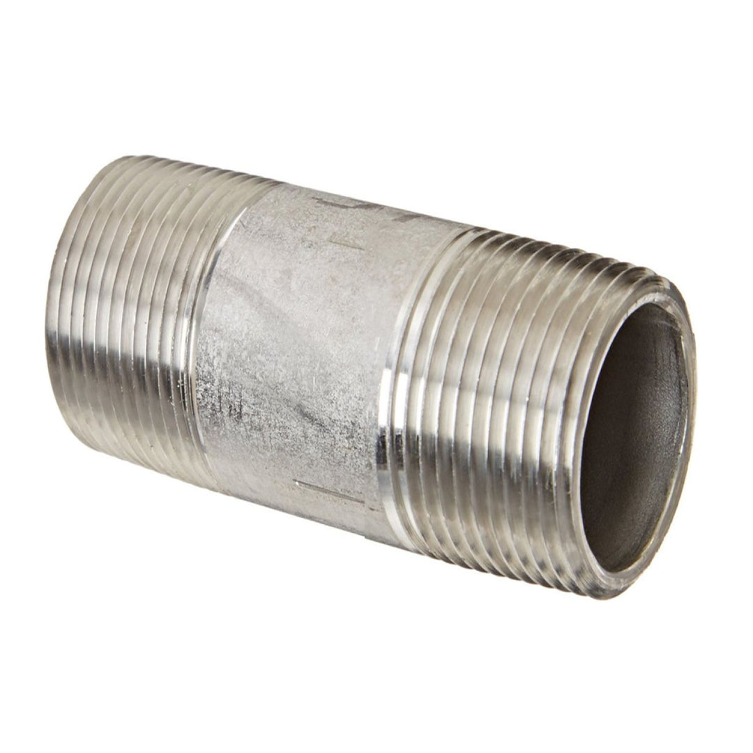 SS304N12 1" x 2" 304 STAINLESS STEEL NIPPLE