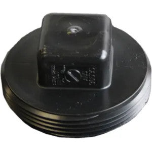 3 Inch ABS Threaded Plug, ABS Construction