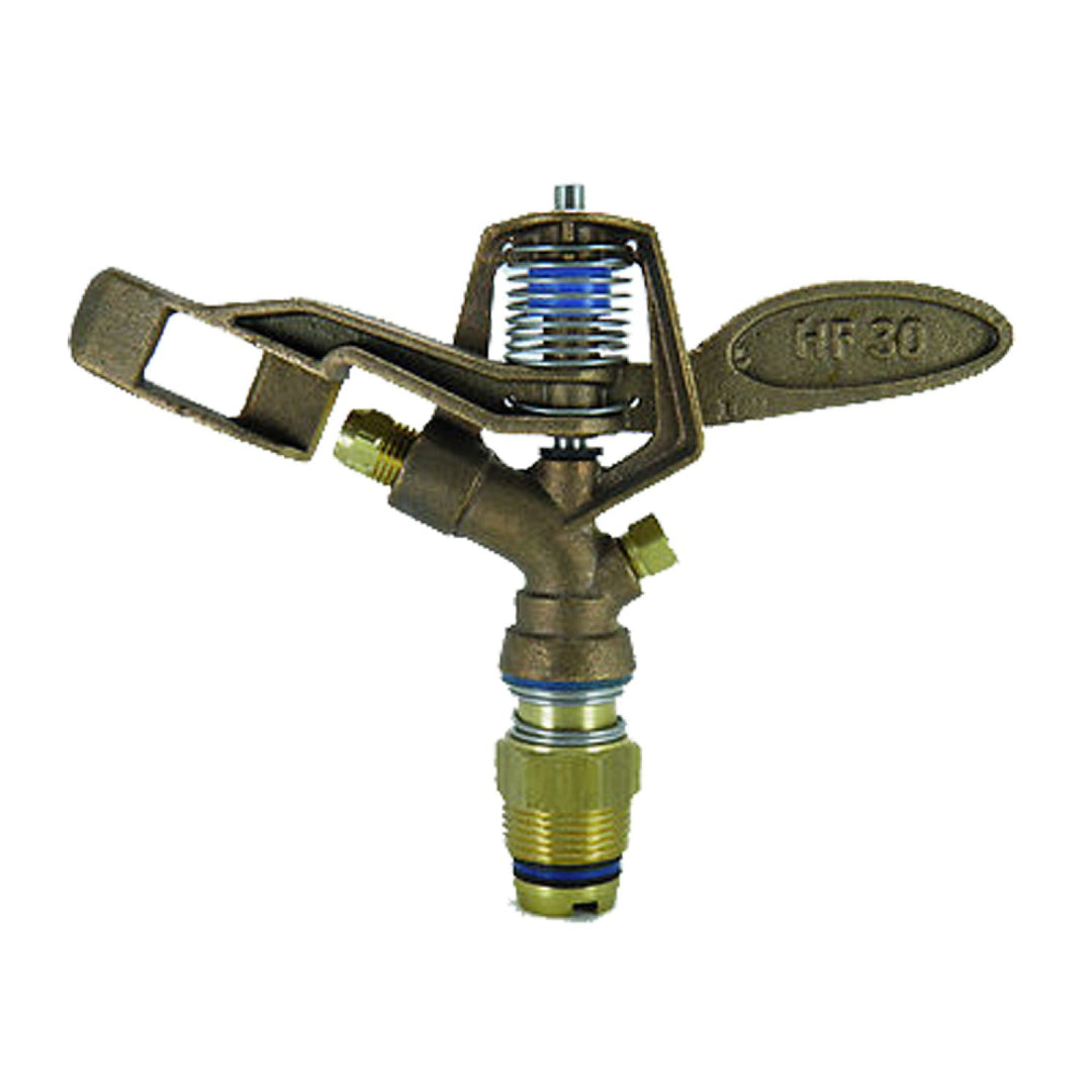Aqua Burst Hf-30 Heavy Duty 3/4" Brass Impact Sprinkler (Less Nozzle)