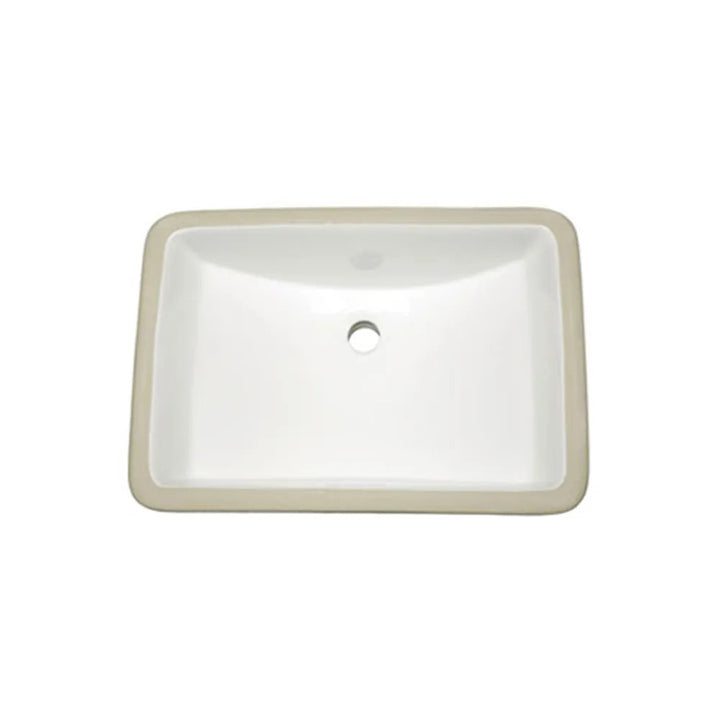 Chariot Oasis PHOENIX-MD 20" X 15" Medium Undermount Lavatory Sink, White