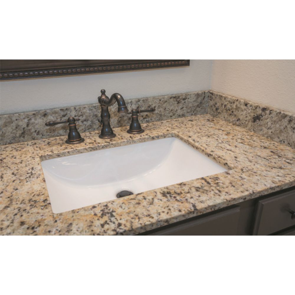 Chariot Oasis PHOENIX-MD 20" X 15" Medium Undermount Lavatory Sink, White