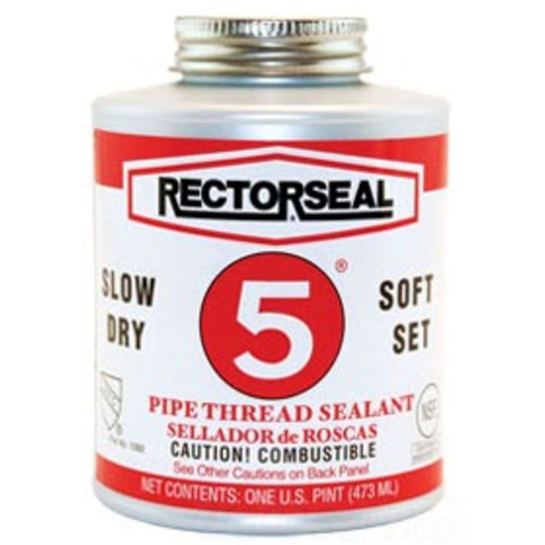 RectorSeal No. 5 Pipe Thread Sealant, 4 oz, 25631