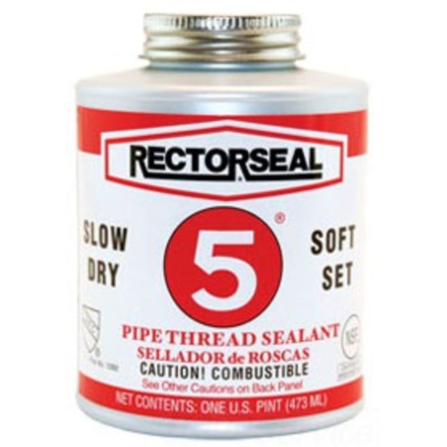 RectorSeal No. 5 Pipe Thread Sealant, 4 oz, 25631
