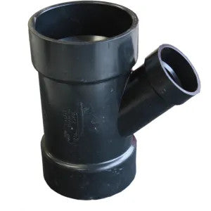 4 x 4 x 2 Inch ABS Wye, ABS Construction