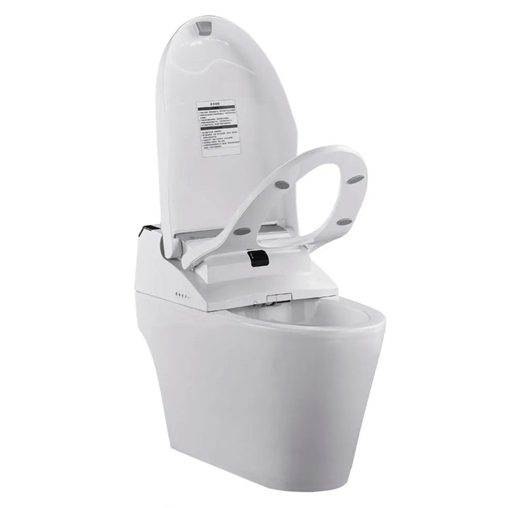 ProStock Elongated Toilet with Integrated Smart Electronic Bidet Combo, 1.0 & 1.5 GPF, White - PSBTWE1000