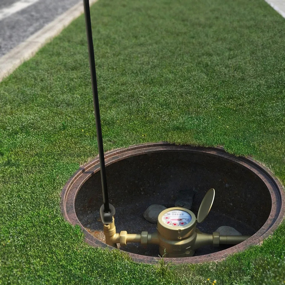 ProSource 60" U-Shaped Water Meter Key for 11/16" Valves, Powder-Coated Steel - WMK-003 (WMT60343L)