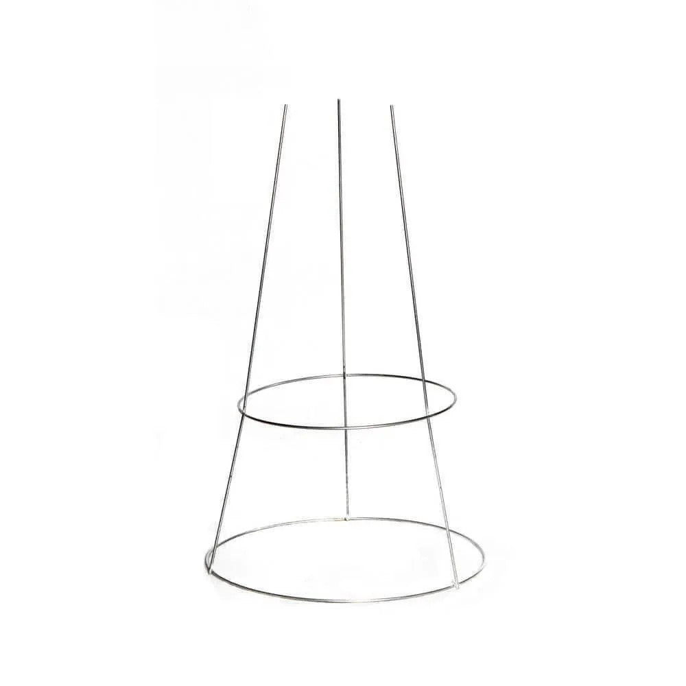 Glamos Wire Heavy Duty Round Peony Support, 30in Length x 18in Width, Galvanized - 706009