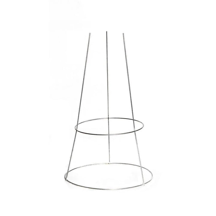 Glamos Wire Heavy Duty Round Peony Support, 30in Length x 18in Width, Galvanized - 706009