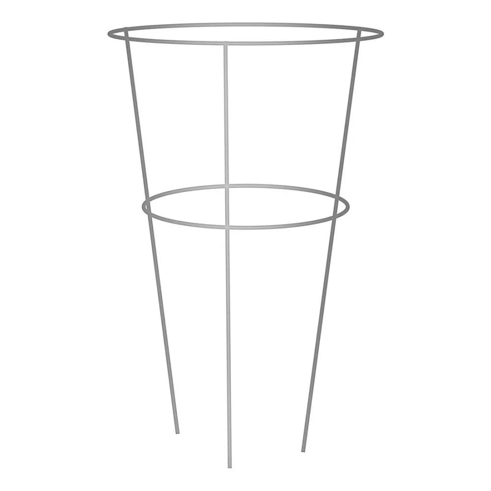 Glamos Wire Heavy Duty Round Peony Support, 30in Length x 18in Width, Galvanized - 706009