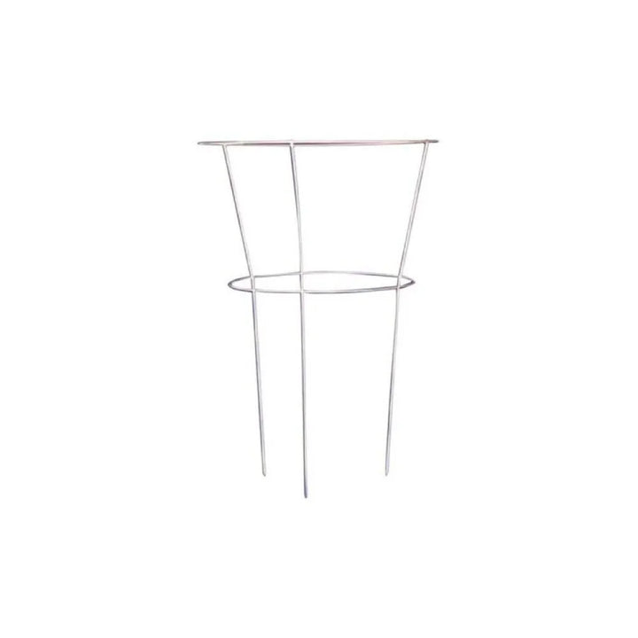 Glamos Wire Heavy Duty Round Peony Support, 30in Length x 18in Width, Galvanized - 706009