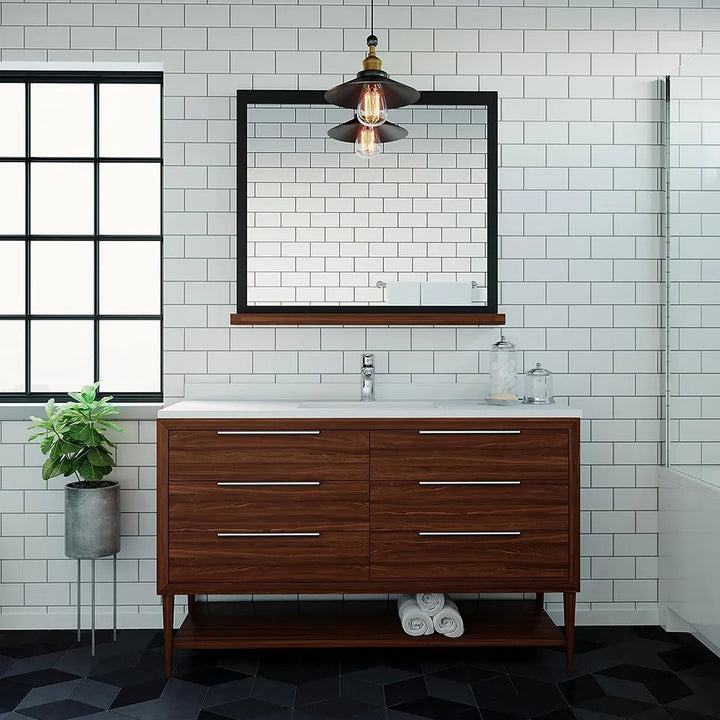 Pfister Pfirst Modern Single-Hole Bathroom Faucet, Single-Handle, 1.2 GPM, Lever Handle, Pforever Seal, Polished Chrome - LG142-0600