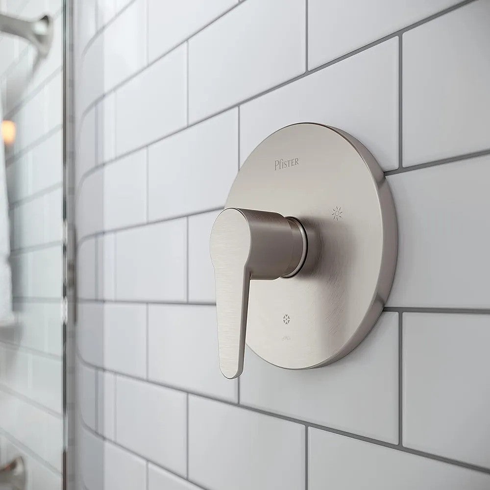 PFISTER R89-070K PFIRST MODERN TUB/SHOWER TRIM BRUSHED NICKEL - LESS HEAD