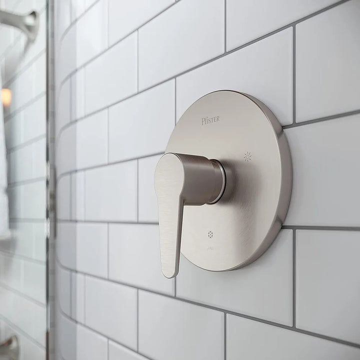 PFISTER R89-070K PFIRST MODERN TUB/SHOWER TRIM BRUSHED NICKEL - LESS HEAD