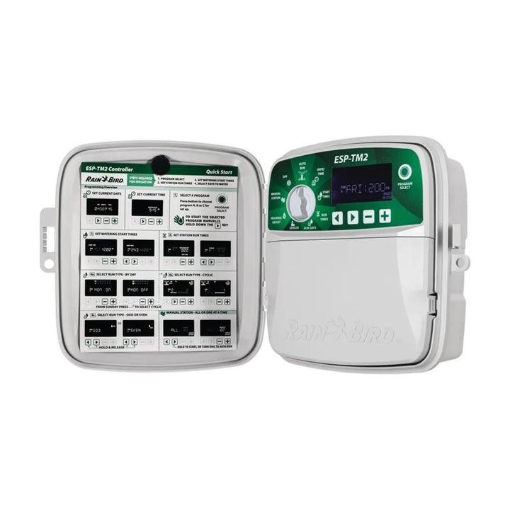 Rain Bird 6-Station Indoor/Outdoor Irrigation Controller, 120V, LNK WiFi-Compatible - ESP-TM2-6 (F44226)