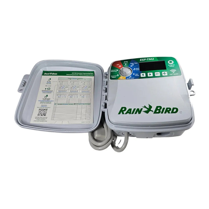 Rain Bird 4-Station Indoor/Outdoor Irrigation Controller, 120V, LNK WiFi-Compatible - ESP-TM2-4 (F44224)
