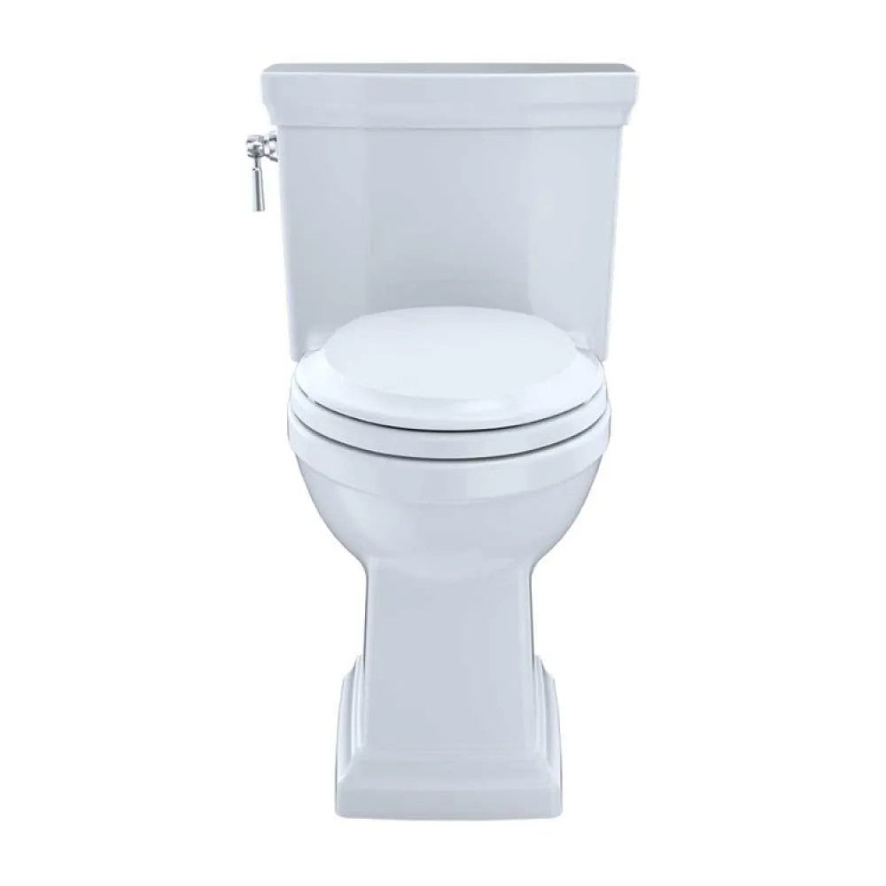 TOTO Promenade II One-Piece Toilet w/ SoftClose Seat, Elongated, Universal Height, 1.28 GPF, Cotton - MS814224CEFG#01