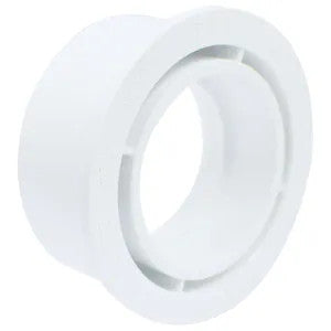 3" x 2" PVC Flush Bushing DWV (Drain Waste and Vent) - Spigot x Hub