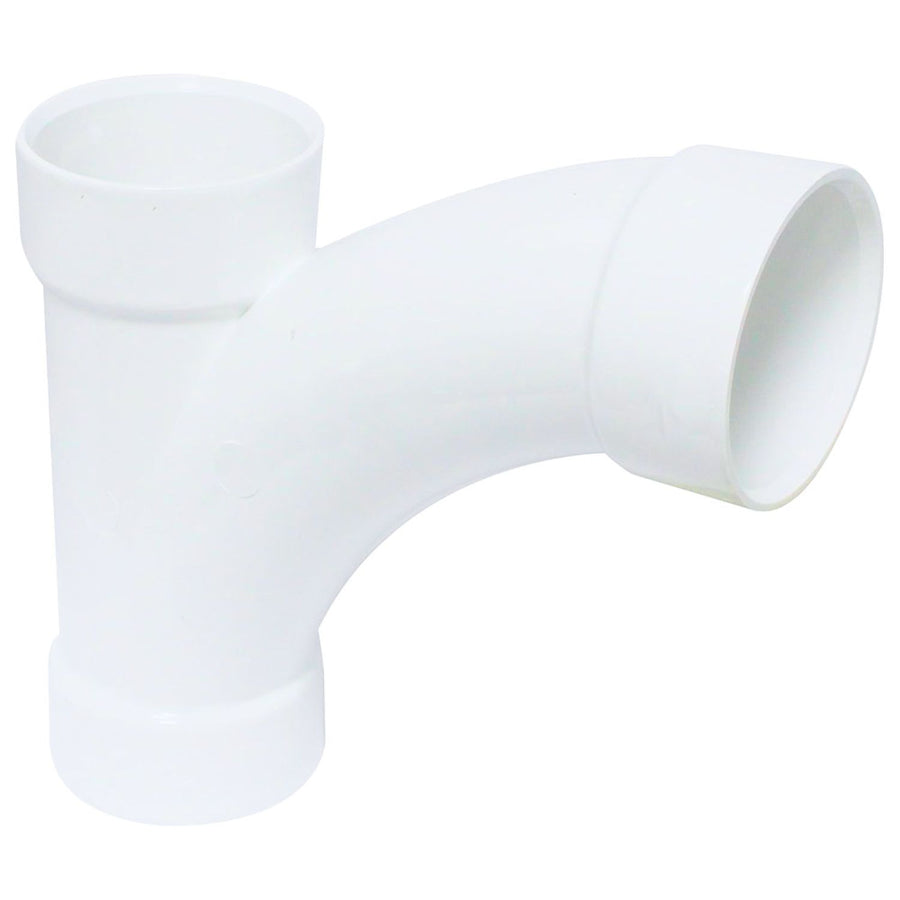 3" PVC Tee/Wye Combo DWV (Drain Waste and Vent) - Hub