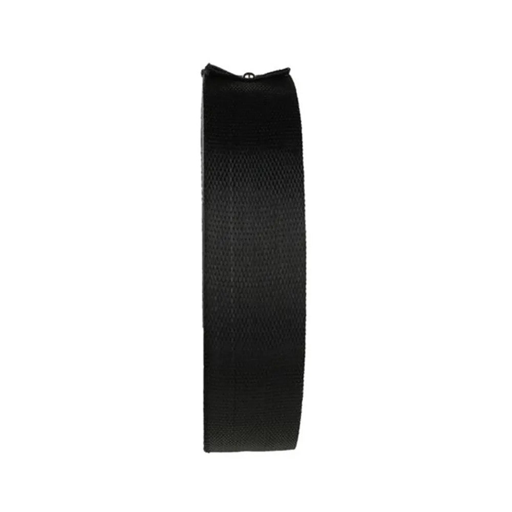 DiversiTech Black Woven Polypropylene Duct Strap, Flexible Ducting, 1-3/4" x 100 Yards - 710-100