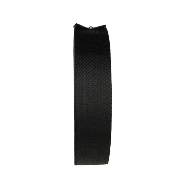 DiversiTech Black Woven Polypropylene Duct Strap, Flexible Ducting, 1-3/4" x 100 Yards - 710-100