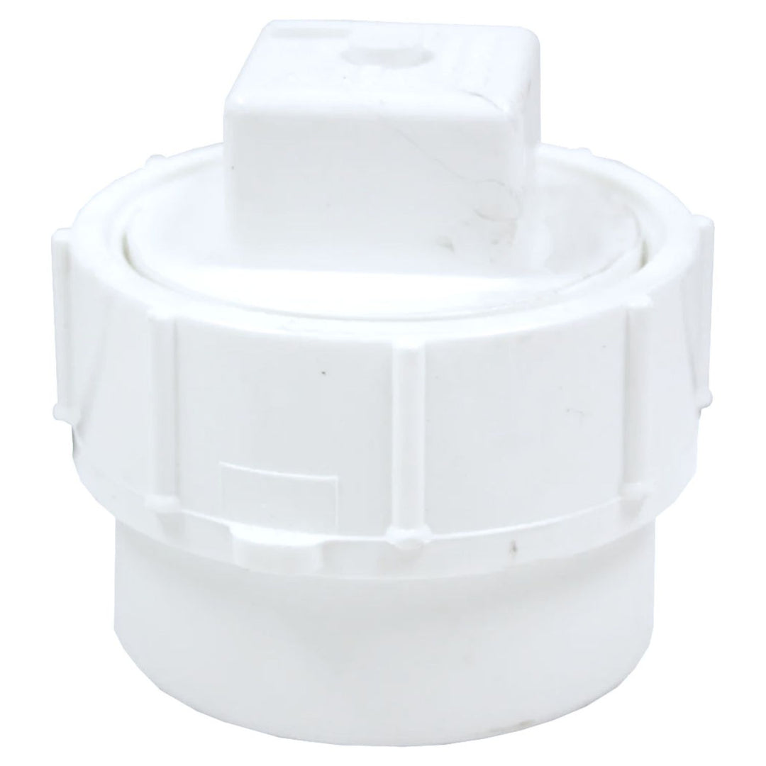 2" PVC Cleanout Adapter DWV (Drain Waste and Vent) - Hub