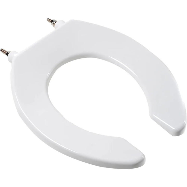 Jones Stephens C106C00 White Elongated Plastic Toilet Seat