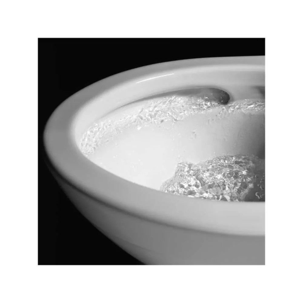 TOTO Promenade II Universal Height Toilet Bowl with CeFiONtect, Cotton White - C404CUFG#01