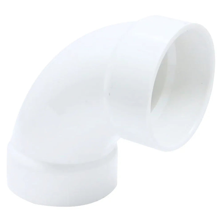 2" PVC Medium Sweep 90-Degree Elbow DWV (Drain Waste and Vent) - Hub