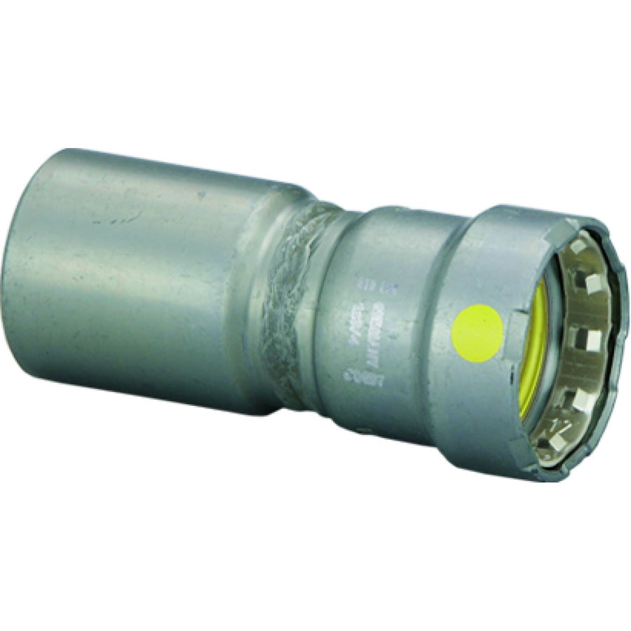 Viega 26006 MegaPressG 1" x 1/2" Gas Fitting Reducer, Smart Connect, Carbon Steel