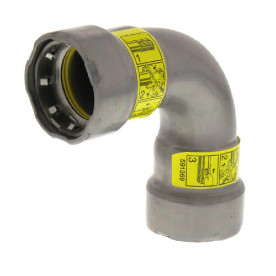 Viega 25201 MegaPressG 1/2" 90-Degree Elbow