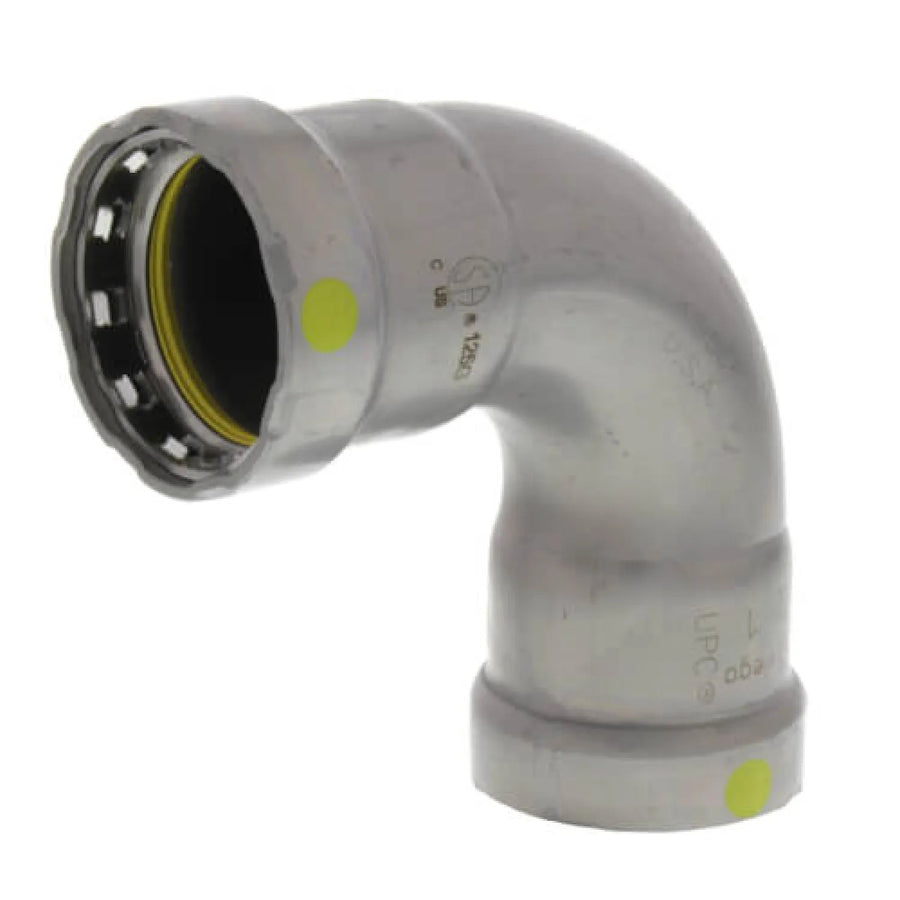 Viega 25211 MegaPressG 1" 90-degree Stainless Elbow